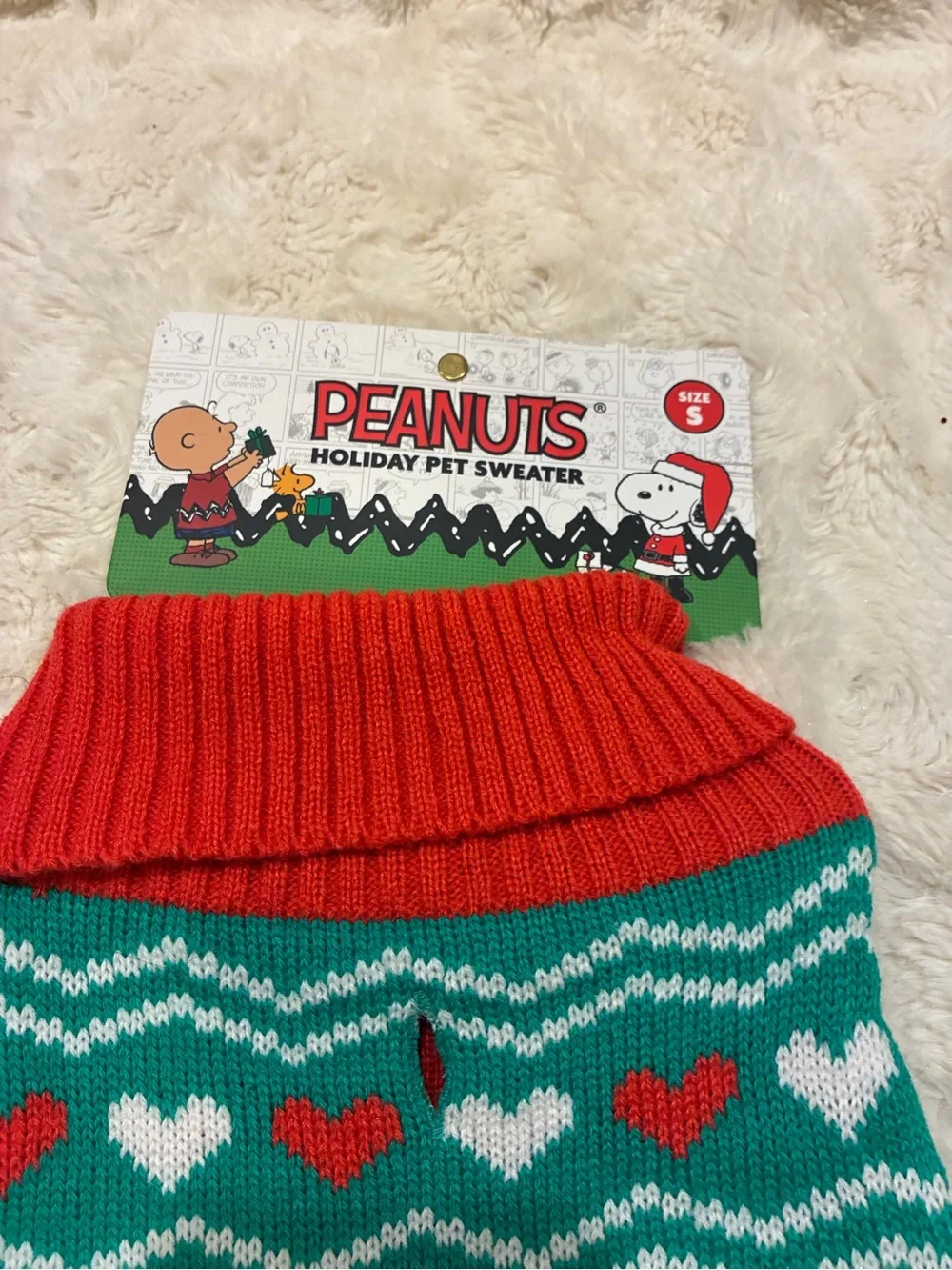 Peanuts dogs swather size Small
